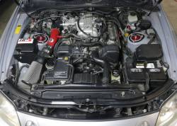 HPS Performance - HPS 827-596R Red Air Intake Kit for 96-97 Lexus SC400 4.0L V8 - Image 2