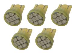 Pacer Performance - Pacer 20-100 Replacement To T-10 Amber LED 5 Bulb Kit - Image 1