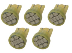 Pacer Performance - Pacer 20-100 Replacement To T-10 Amber LED 5 Bulb Kit - Image 2