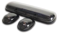Pacer Performance - Pacer 20-240S Smoke Hi-5 Cab Roof Light Kit 02-07 GM Style - Image 1