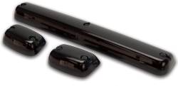 Pacer Performance - Pacer 20-265S LED Smoke Hi-5 Cab Roof Light Kit 07-14 GM Style - Image 1
