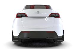 Rally Armor - Rally Armor MF72-UR-BLK/WH Black Mud Flap White Logo - Image 2