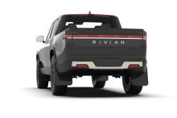 Rally Armor - Rally Armor MF18-UR-BLK/MBK Black Mud Flap Metallic Black Logo - Image 2