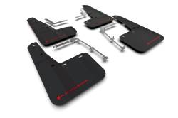 Rally Armor - Rally Armor MF74-UR-BLK/RD Black Mud Flap Red Logo - Image 1
