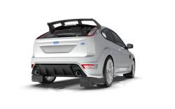 Rally Armor - Rally Armor MF56-UR-BLK/GRY Black Mud Flap Grey Logo - Image 2