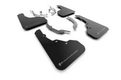 Rally Armor - Rally Armor MF78-UR-BLK-GRY Black Mud Flap Grey Logo - Image 1