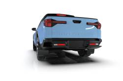Rally Armor - Rally Armor MF78-UR-BLK-GRY Black Mud Flap Grey Logo - Image 2