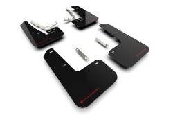 Rally Armor - Rally Armor MF80-UR-BLK/RD Black Mud Flap Red Logo - Image 1