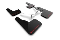 Rally Armor - Rally Armor MF90-UR-BLK/RD Black Mud Flap Red Logo - Image 1