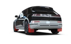 Rally Armor - Rally Armor MF87-UR-RD-BLK Red Mud Flap Black Logo - Image 2