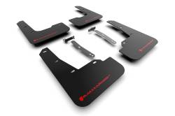 Rally Armor - Rally Armor MF79-UR-BLK-RD Black Mud Flap Red Logo - Image 1