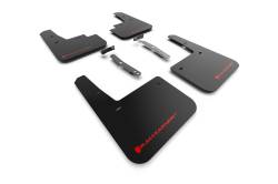 Rally Armor - Rally Armor MF83-UR-BLK-RD Black Mud Flap Red Logo - Image 1