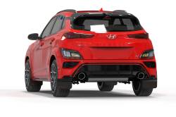 Rally Armor - Rally Armor MF83-UR-BLK-RD Black Mud Flap Red Logo - Image 2