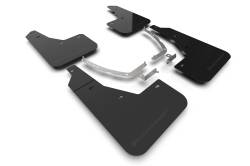 Rally Armor - Rally Armor MF87-UR-BLK-MBK Black Mud Flap Metallic Black Logo - Image 1