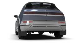 Rally Armor - Rally Armor MF87-UR-BLK-MBK Black Mud Flap Metallic Black Logo - Image 2