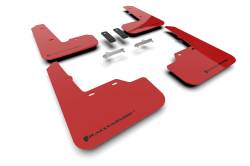 Rally Armor - Rally Armor MF92-UR-RD/BLK Red Mud Flap Black Logo - Image 1