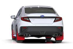 Rally Armor - Rally Armor MF92-UR-RD/BLK Red Mud Flap Black Logo - Image 2