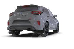 Rally Armor - Rally Armor MF86-UR-BLK-GRY Black Mud Flap Grey Logo - Image 2
