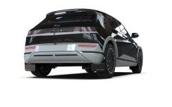 Rally Armor - Rally Armor MF87-UR-BLK-WH Black Mud Flap White Logo - Image 2