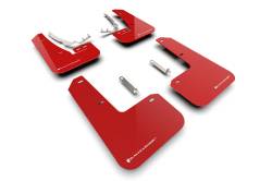 Rally Armor - Rally Armor MF80-UR-RD/WH Red Mud Flap White Logo - Image 1