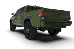 Rally Armor - Rally Armor MF94-BLK-AGN Black Mud Flap Army Green Logo - Image 2