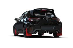 Rally Armor - Rally Armor MF89-UR-RD-BLK Red Mud Flap Black Logo - Image 2