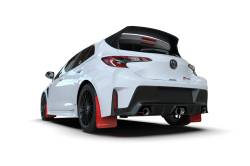 Rally Armor - Rally Armor MF89-UR-RD-WH Red Mud Flap White Logo - Image 2