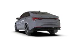 Rally Armor - Rally Armor MF69-UR-BLK-GRY Black Mud Flap Grey Logo - Image 2