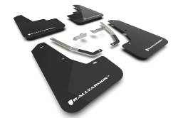Rally Armor - Rally Armor MF106-UR-BLK-WH Black Mud Flap White Logo - Image 1