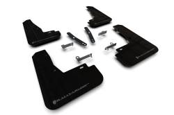 Rally Armor - Rally Armor MF91-UR-BLK-DGRY Black Mud Flap Dark Grey Logo - Image 1