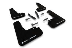 Rally Armor - Rally Armor MF91-UR-BLK-WH Black Mud Flap White Logo - Image 1
