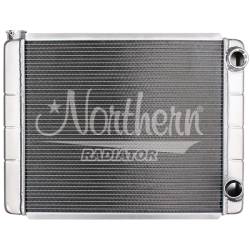 Northern Radiator - Northern Radiator 204119 Race Pro 26 x 19 GM Double Pass w/Threaded Inlet - Image 1