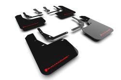Rally Armor - Rally Armor MF103-UR-BLK-RD Black Mud Flap Red Logo - Image 1