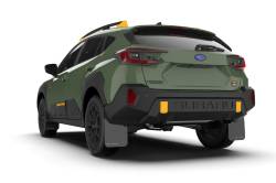 Rally Armor - Rally Armor MF116-UR-BLK-WOR Black Mud Flap Wild Orange Logo - Image 2