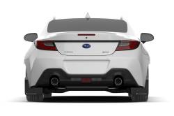 Rally Armor - Rally Armor MF99-UR-BLK-RD Black Mud Flap Red Logo - Image 2