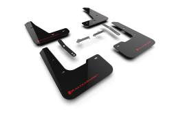 Rally Armor - Rally Armor MF120-UR-BLK-RD Black Mud Flap Red Logo - Image 1