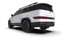 Rally Armor - Rally Armor MF118-UR-BLK-WH Black Mud Flap White Logo - Image 2