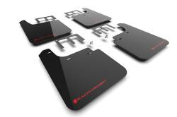 Rally Armor - Rally Armor MF121-UR-BLK-RD Black Mud Flap Red Logo - Image 1