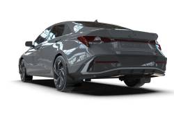 Rally Armor - Rally Armor MF120-UR-BLK-GRY Black Mud Flap Grey Logo - Image 2