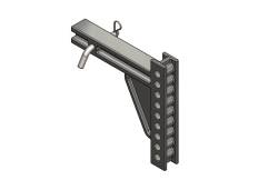 Blue Ox - Blue Ox BXW4037 TrackPro Hitch Accessory 9 Hole 2000 lbs 2" Receivers - Image 1