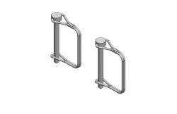 Blue Ox - Blue Ox BXW4047 SwayPro/TrackPro Hitch Accessory w/BXW0650/BXW0850/BXW1050 - Image 1