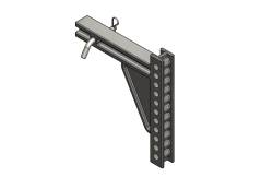 Blue Ox - Blue Ox BXW4038 TrackPro Hitch Accessory 11 Hole 2000 lbs 2" Receivers - Image 1