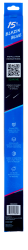 Scrubblade - Scrubblade CBB1500 15" 380mm Blue Silicone Shadeblade Wiper Blade - Image 2