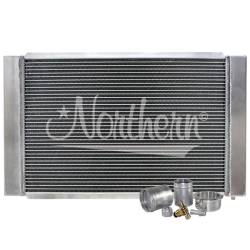 Northern Radiator - Northern Radiator 204116B 3 Row Custom Radiator Kit All Aluminum - Image 1