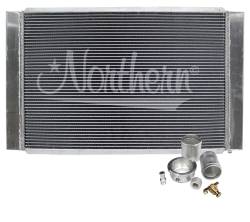 Northern Radiator - Northern Radiator 209687B 3 Row Custom Radiator Kit All Aluminum - Image 1