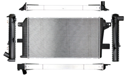 Northern Radiator - Northern Radiator CR2510 Plastic Tank Radiator 34 x 19 1/2 x 1 7/16 Core - Image 2