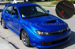 Rally Armor - Rally Armor MF15-UR-BLK/BL Black Mud Flap Blue Logo - Image 2