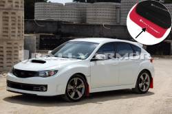 Rally Armor - Rally Armor MF15-UR-RD/WH Red Mud Flap White Logo - Image 2