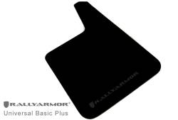 Rally Armor - Rally Armor MF20-BAS-BLK Black Mud Flap Black Logo - Image 1