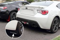 Rally Armor - Rally Armor MF23-UR-BLK/WH Black Mud Flap White Logo - Image 2